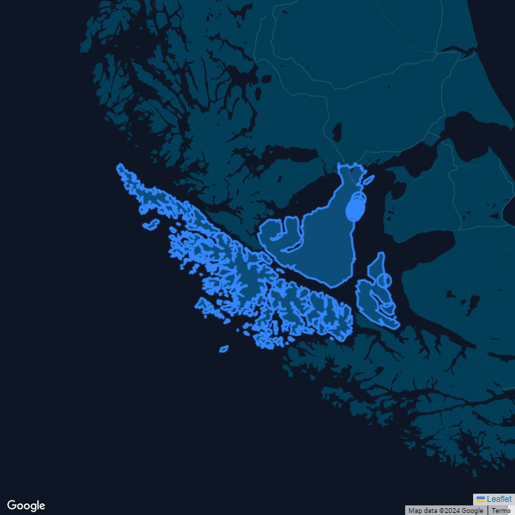 Mapa de la comuna de Punta Arenas mostrando los establecimientos educacionales participantes en el Sistema de Admisión Escolar (SAE)